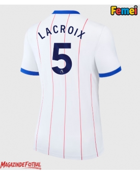 Chelsea Maxence Lacroix #5 Tricou Fotbal Replică 2026-27 Femei Treilea Chelsea Maxence Lacroix #5 Tricou Fotbal Replică 2026-27 Femei Treilea